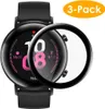 3X 3D Schutztglas Glasfolie für Huawei Watch GT2 42 mm Produktbild-Vorschau 1