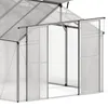 A close-up view of the entrance to a greenhouse. Produktbild-Vorschau