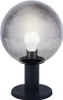 Außenlampe, IP44, Glas, Rauchfarben, anthrazit, H 38 cm Produktbild-Vorschau 1