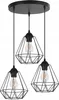 Deckenleuchte Diamond Loft Edison Retro Produktbild-Vorschau 1