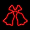 Neon LED w kształcie dzwonków, zasilany bateriami i USB Anteprima dell’immagine prodotto 4