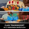 Two split images show children playing with Bakugan toys, with text overlay at the bottom. Náhľad obrázku produktu