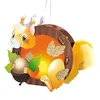 folia 94104 - Laternen Bastelset Eichhörnchen, ca. 34 x 29 Produktbild-Vorschau 1