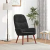 vidaXL Poltrona relax in velluto nero Anteprima dell’immagine prodotto 2