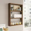 Regal Dalbier, Gestell, Wandregal, Mehrzweckregale, 43x9h60 Produktbild-Vorschau 2