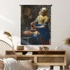 MuchoWow® Wandteppich Wandbehang Milchmädchen - Kunst - Produktbild-Vorschau 6
