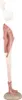 Clayre & Eef Dekorationsfigur Kaninchen 22 cm Weiß Rosa Produktbild-Vorschau 3