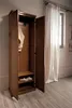 Garderobe Kleiderschrank Schrank Naturholz Massivholz Produktbild-Vorschau 1