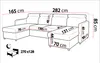 BARCELO Ecksofa 282x165 cm U-Form mit: Schlaffunktion, Produktbild-Vorschau 6