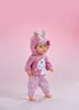 BABY born Outfit Unicorn 43cm, sada oblečenia pre bábiku, 3 Náhľad obrázku produktu 8