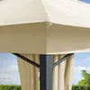 TOOLPORT Tonnelle de Jardin 3x3 m pavillon, bâche de toit Voir les images du produit 8
