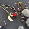 Morella Damen Halskette gold Edelstahl 70 cm mit goldenem Produktbild-Vorschau 4