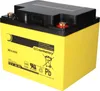 A yellow and black battery is shown against a white background. Produktbild-Vorschau