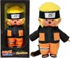 A Monchhichi doll dressed as Naruto is shown in its packaging and also outside of it. Produktbild-Vorschau