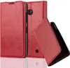 Cadorabo Hülle für Nokia Lumia 550 Schutz Hülle in Rot Produktbild-Vorschau 1