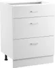 VEVOR weißer Unterschrank (600 x 475 x 816 mm) mit 3 Produktbild-Vorschau 1