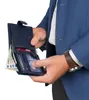 Leder Geldbörse Herren Portemonnaie RFID Querformat Produktbild-Vorschau 2
