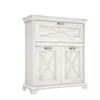 Kommode >Kashmir < in weiß,beige - 123x143,3x48,2cm Produktbild-Vorschau 3