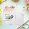 Mr. & Mrs. Panda Postkarte Pekingese Moment - Weiß - Produktbild-Vorschau 3