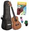 Cascha HH 2036 Mahogany Concert Ukulele Starter Pack Produktbild-Vorschau 1
