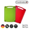Coolinato 2tlg Set Schneidebretter 29x20cm rot/grün Produktbild-Vorschau 1