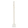 A freestanding coat rack with hooks and a marble-effect base, presented on a white background. Náhled obrázku produktu