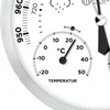 Design Analoge Wetterstation Hygrometer, Barometer, Produktbild-Vorschau 3