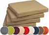 Sunnypillow 4er Set Stuhlkissen Polsterauflage Auflage für Produktbild-Vorschau 1