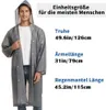 2 Stück Regenmantel Durchsichtiger Regenponcho für Damen Produktbild-Vorschau 2