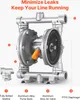 Pompa a doppia membrana per aria compressa VEVOR, 25 L/min, Anteprima dell’immagine prodotto 2