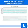 3 Ersatzbezüge für Leifheit Fensterwischer L - Produktbild-Vorschau 2