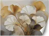 Vlies fototapete Boho-Natur-Blätter 100x70 cm Feeby Beige Produktbild-Vorschau 1