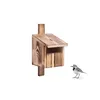 Woodygift Nistkasten Vogelhaus Typ P aus Holz geflammt 14 x Produktbild-Vorschau 3