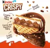 14x Kinder Crispy – Knuspriger Schoko-Keks-Snack im Produktbild-Vorschau 3