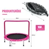 COSTWAY φ92cm mini trampolina, składana trampolina fitness, Podgląd zdjęcia produktu 3