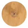 Svenska Living Servierplatte Bambus auf Fuß rund 28 cm blau Produktbild-Vorschau 7