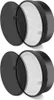 Two identical air purifier filters are shown, with one filter partially open to reveal its layers. Produktbild-Vorschau