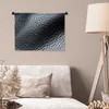 MuchoWow® Wandteppich Wandbehang Leder - Textur - Schwarz - Produktbild-Vorschau 5