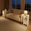 UnboxG, ensemble de 2 tables de chevet blanches avec tiroir Voir les images du produit 13