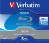 Verbatim DataLife 6x, 25 GB, BD-R, Jewelcase, 5 Stück(e) Produktbild-Vorschau 1