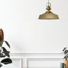 Pendelleuchte I Aslet l Ø41 cm E27 Metall Beige Vintage Produktbild-Vorschau 4