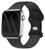 Apple Watch Silikonarmband (Schwarz) Produktbild-Vorschau 1