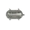 A single outdoor wall light with a ribbed glass lens and a metal casing. Produktbild-Vorschau
