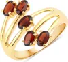 Rafaela Donata Ring Sterling Silber Granat 70110257 60 Produktbild-Vorschau 1