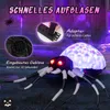 COSTWAY Aufblasbare Halloween-Spinne, Gruselige Produktbild-Vorschau 5