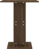 vidaXL Stolik bistro brązowy dąb 60x60x75 cm materiał Podgląd zdjęcia produktu 9