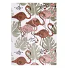 Teppich FUN Flami für Kinder, Flamingos creme Mehrfarben Produktbild-Vorschau 2