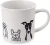 Keramische beker, witte hond, 500 ml Productafbeelding-voorbeeld 1