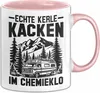 Camper Tasse Geschenk Wohnwagen Echte Kerle Kacken Im Produktbild-Vorschau 1