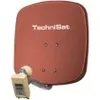 TechniSat TV Sat DigiDish 45 Twin, Rosso mattone Anteprima dell’immagine prodotto 4